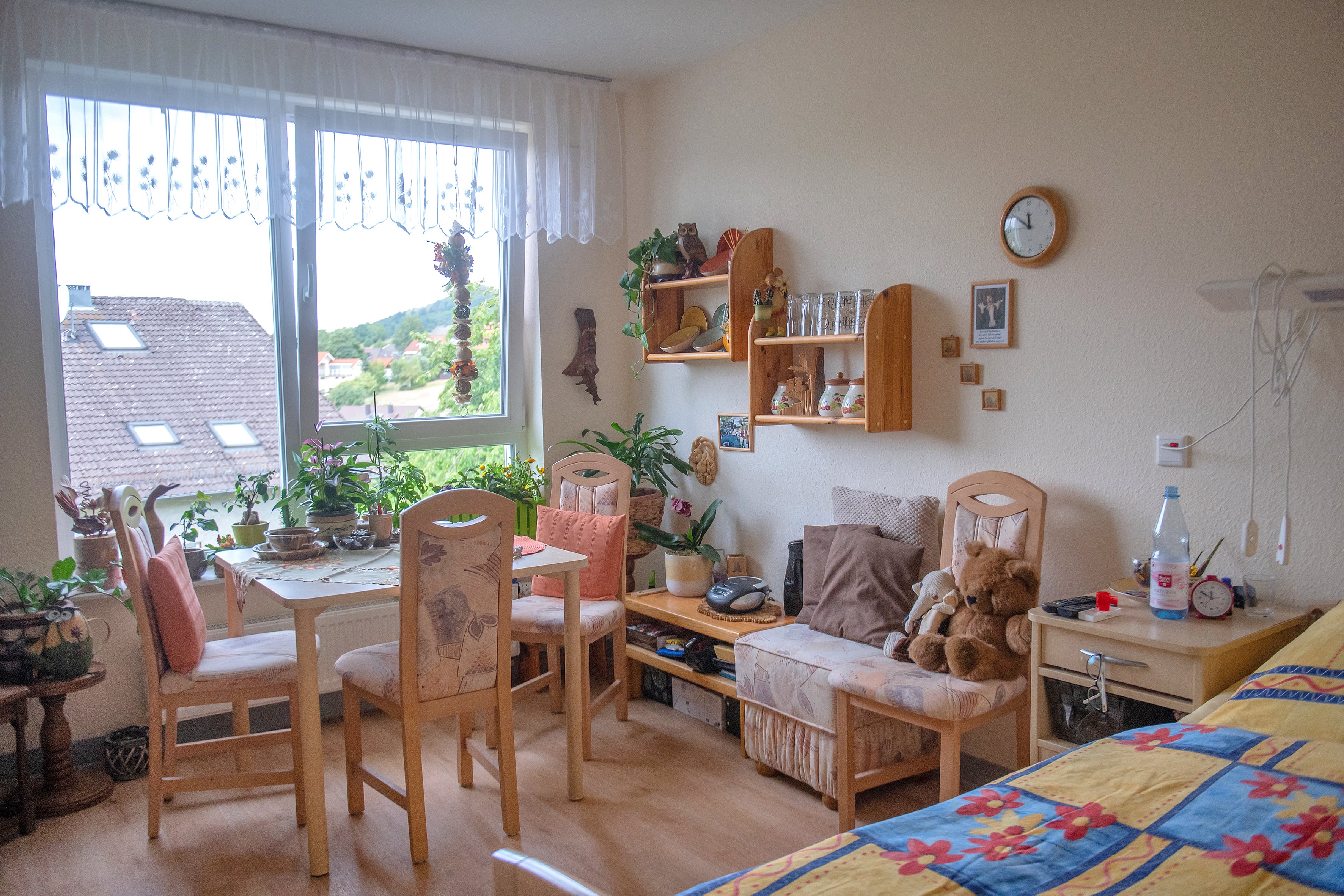 Heller Wohnraum im Seniorenzentrum Rhön